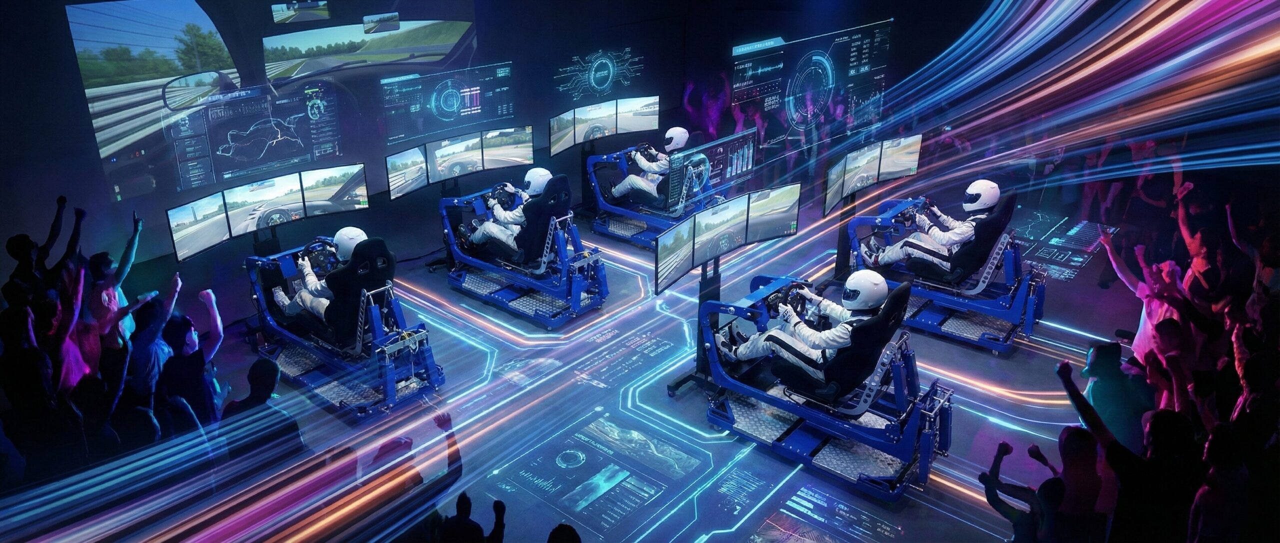 イベント実況MCによる盛り上げの様子